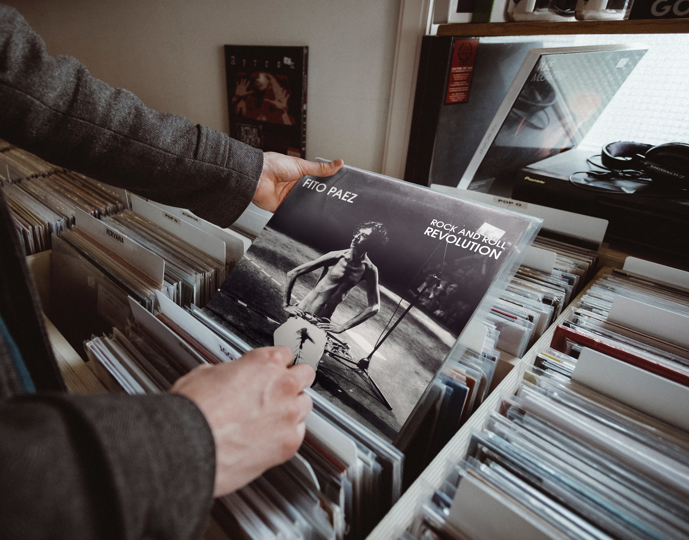 Edición en vinilo de Rock and Roll Revolution de Fito Páez